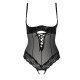 Боді з відкритими грудьми NORTH BODY black XXL/XXXL - Passion Exclusive-2
