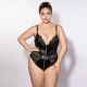 Боді JSY P61153 Black Plus Size-3