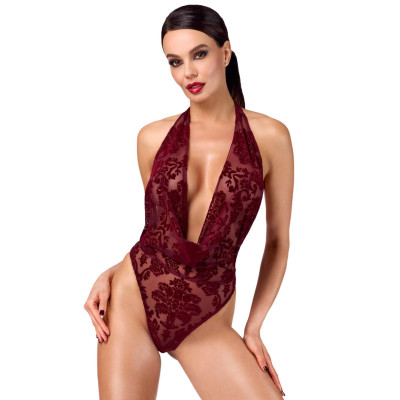 Боді Noir Handmade F386 Kink Royal cascade bodysuit XL