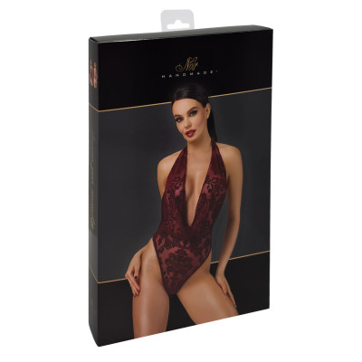 Боді Noir Handmade F386 Kink Royal cascade bodysuit XL