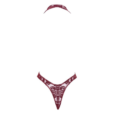 Боді Noir Handmade F386 Kink Royal cascade bodysuit XL