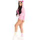Комбінезон «Солодкий ведмедик» Leg Avenue Sweetheart Bear Velvet Romper M-6