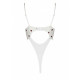 Еротичний боді з малюнком LOVELIA BODY white S/M - Passion-5