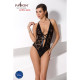 Боді з дуже глибоким декольте DARYL BODY black XXL/XXXL - Passion-2