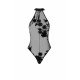Боді Noir Handmade F314 Ego flocked mesh halter bodysuit - M-4