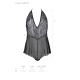 Боді Passion LEAFA BODY black XXL/XXXL - ECO Passion-4