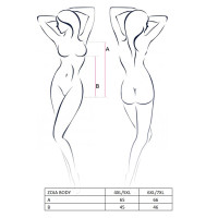 (SALE) Боді монокіні з глибоким декольте ZOJA BODY black 6XL/7XL - Passion
