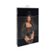 Боді Noir Handmade F296 Psyche bodysuit of lace and wetlook - S-7