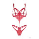 Боді Obsessive Matildea crotchless teddy L/XL-1