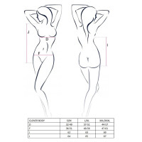 Боді CLOVER BODY black XXL/XXXL - Passion