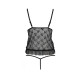 Боді монокіні з відкритими грудьми JUSTINA BODY black XXL/XXXL - Passion-3