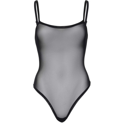 Боді Leg Avenue Cami bodysuit with thong Black XL