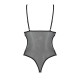 Боді з ажурним ліфом Christa Body black L/XL — Passion-3