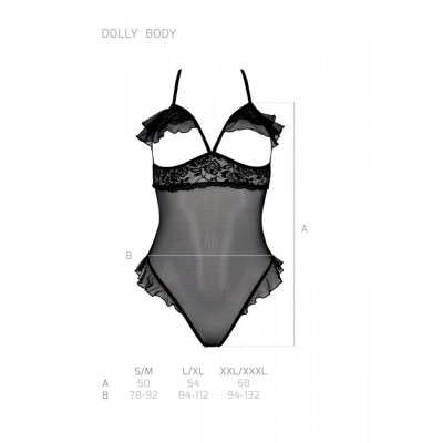 Боді DOLLY BODY black S/M Passion