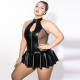 Боді JSY P61158 Black Plus Size-5