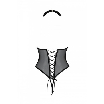 Боді TRISHA BODY black S/M - Passion