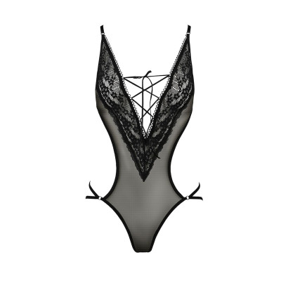 Боді монокіні з декольте ERZA BODY black L/XL - Passion Боді монокіні з декольте ERZA BODY black L/XL - Passion