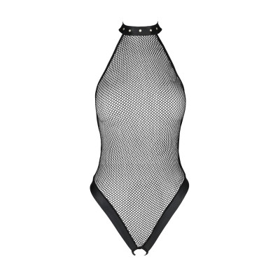 Боді-халтер з відкритим доступом Passion MOONLIGHT BODY XXL/XXXL black