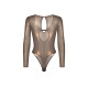 Боді Obsessive Soranna long-sleeved teddy S/M-4