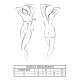 Боді Passion VELMORE BODY black XL-8