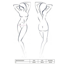 (SALE) Боді монокіні OBSYDIAN BODY black XXL/XXXL - Passion