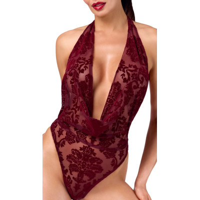 Боді Noir Handmade F386 Kink Royal cascade bodysuit XS