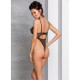Еротичний боді з малюнком LOVELIA BODY black L/XL - Passion-3
