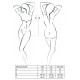 Боді MELANIA BODY black XXL/XXXL - Passion-4