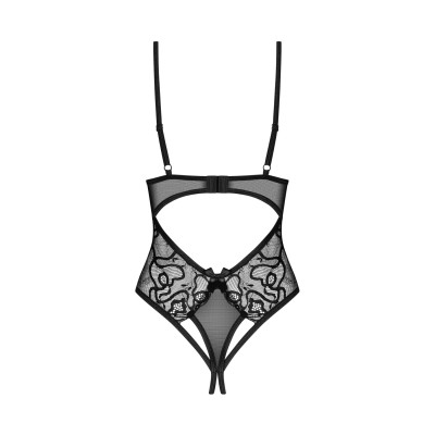 Боді Obsessive Blomentis crotchless teddy XS/S