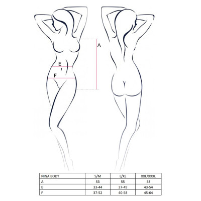 (SALE) Боді леопардове NINA BODY L/XL - Passion