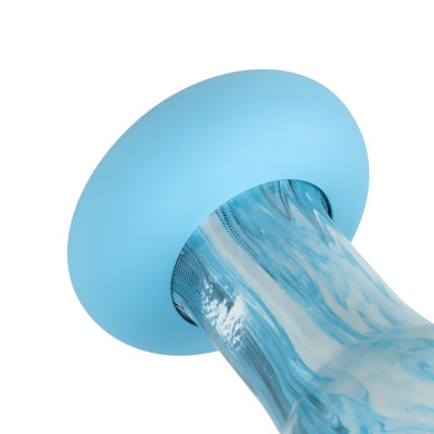 Скляний дилдо Gildo - Ocean Flow Glass Dildo