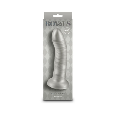 Дилдо NS Novelties Royals - 7" Charlie - Metallic Champagne