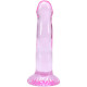 Набір фалоімітаторів Doc Johnson Crystal Jellies - Dong Starter Set - Purple, Pink, Green-6