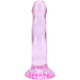 Набір фалоімітаторів Doc Johnson Crystal Jellies - Dong Starter Set - Purple, Pink, Green-12