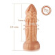 Силіконовий дилдо Hismith Slightly Curved Silicone Dildo Monster Series-1