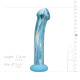 Скляний дилдо Gildo - Ocean Ripple Glass Dildo-6