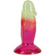Дилдо Doc Johnson Crystal Jellies - 4.5 Inch Classic Dong - Rainbow-1