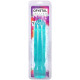 Фалоімітатор Doc Johnson Crystal Jellies - 12 Inch Big Boy - Teal-1