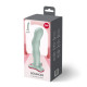 Фалоімітатор Fun Factory BOUNCER Light Green, кульки всередині, ефект вібрації, діаметр 3,9 см-10