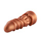 Силіконовий дилдо Hismith Spiral Grain Silicone Dildo Monster Series-4