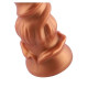 Силіконовий дилдо Hismith Spiral Grain Silicone Dildo Monster Series-5