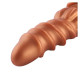 Силіконовий дилдо Hismith Spiral Grain Silicone Dildo Monster Series-3