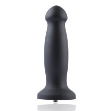 Силіконовий фалоімітатор для секс-машин Hismith 7.2" Black Silicone Anal Dildo, система KlicLok