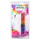 Дилдо Doc Johnson Crystal Jellies - 7 Inch Сlassic Dong - Rainbow-4