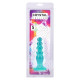 Дилдо Doc Johnson Crystal Jellies - Anal Delight - 5 Inch - Teal-1