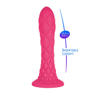 Фалоімітатор SilexD Fantasy Liquid Silicone Dreamy 7in Pink