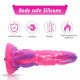 Силіконовий дилдо Hismith Silicone Tentacle Dildo Monster Series-4