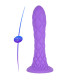 Фалоімітатор SilexD Fantasy Liquid Silicone Dreamy 7in Purple-4