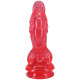 Фентезійний фалоімітатор Doc Johnson Crystal Jellies - Invader Dong 8.5 Inch - Pink-2