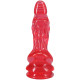 Фентезійний фалоімітатор Doc Johnson Crystal Jellies - Invader Dong 8.5 Inch - Pink-3
